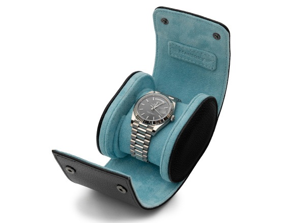 Travel Watch Case - Light Blue